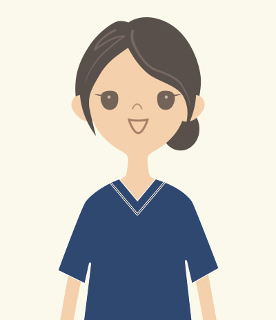 女性鍼灸師