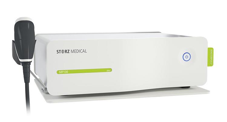 STORZ MEDICAL社 マスターパルス MP100 MASTERPULS® MP100 拡散型衝撃波（圧力波） Pressure waves